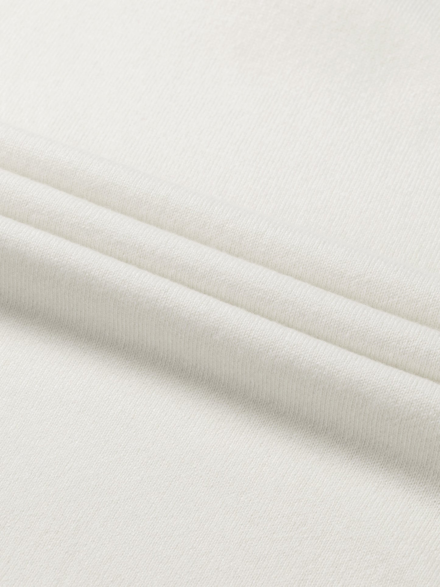 Elfenbeinfarbener Rollkragenpullover 3