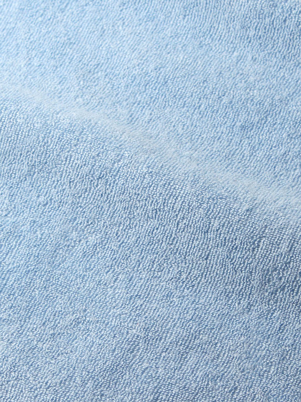 Hellblaues Frottee-Poloshirt 4