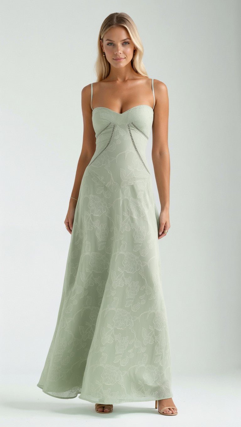 Arabelle Spitzen-Maxikleid 10