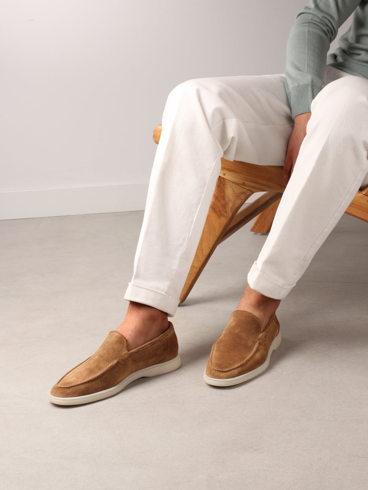 Beige Yacht-Loafer 1