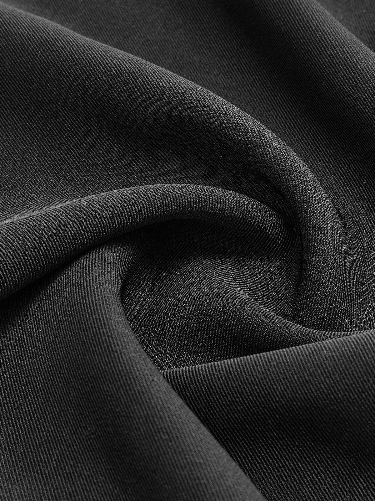 Business Casual Hose mit geradem Bund und Taschen 3