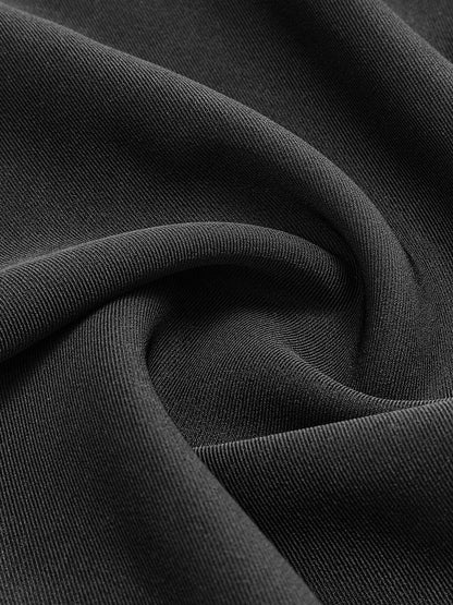 Business Casual Hose mit geradem Bund und Taschen 3