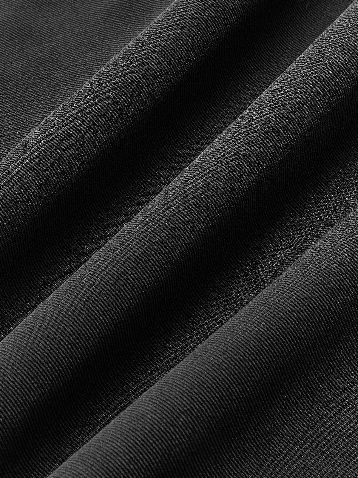 Business Casual Hose mit geradem Bund und Taschen 4