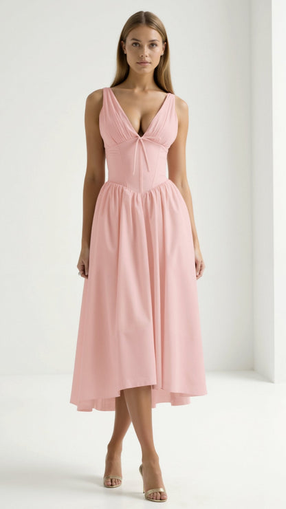 Cassiopeia Midi-Eintauchkleid 10