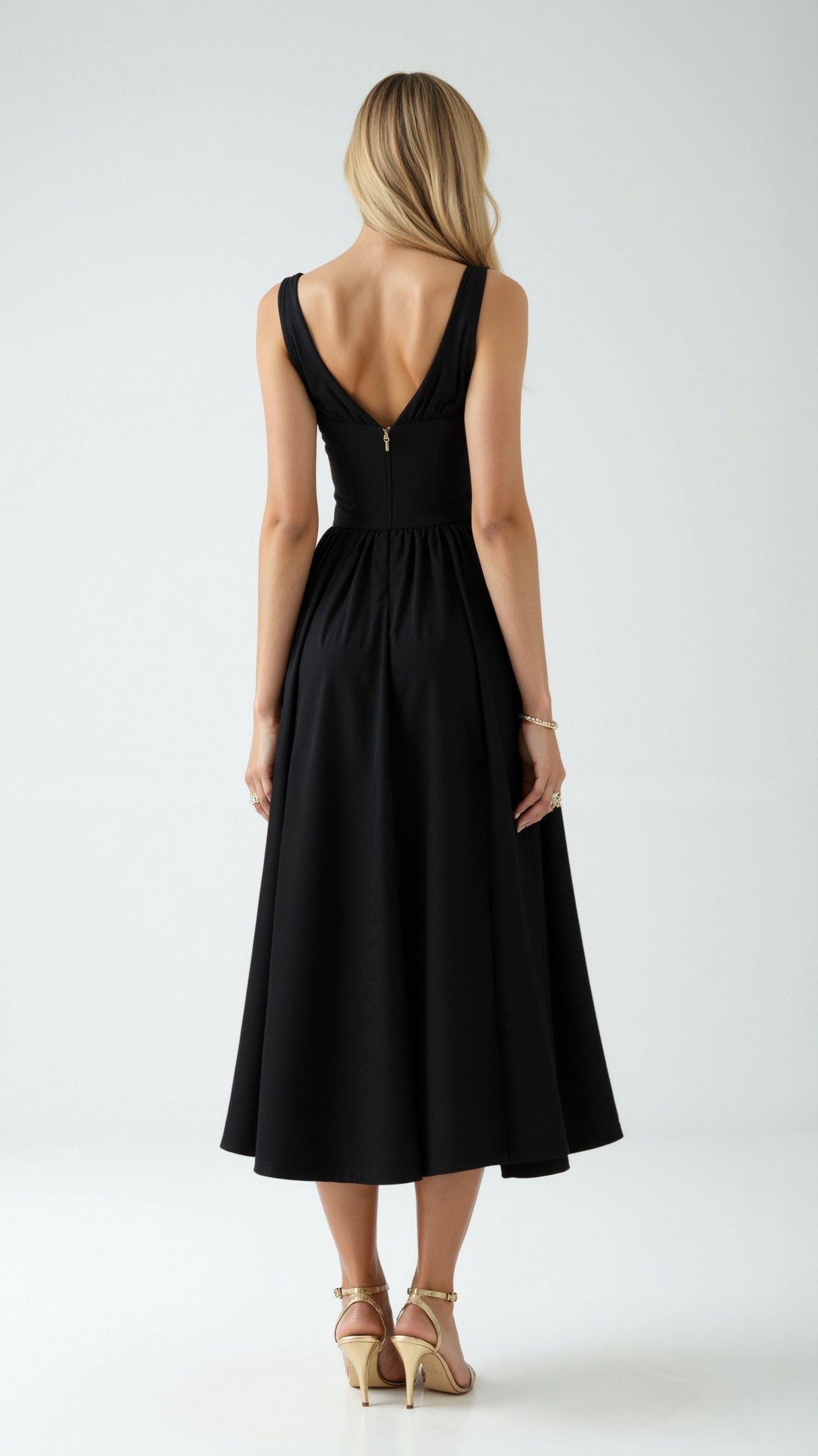 Cassiopeia Midi-Eintauchkleid 4