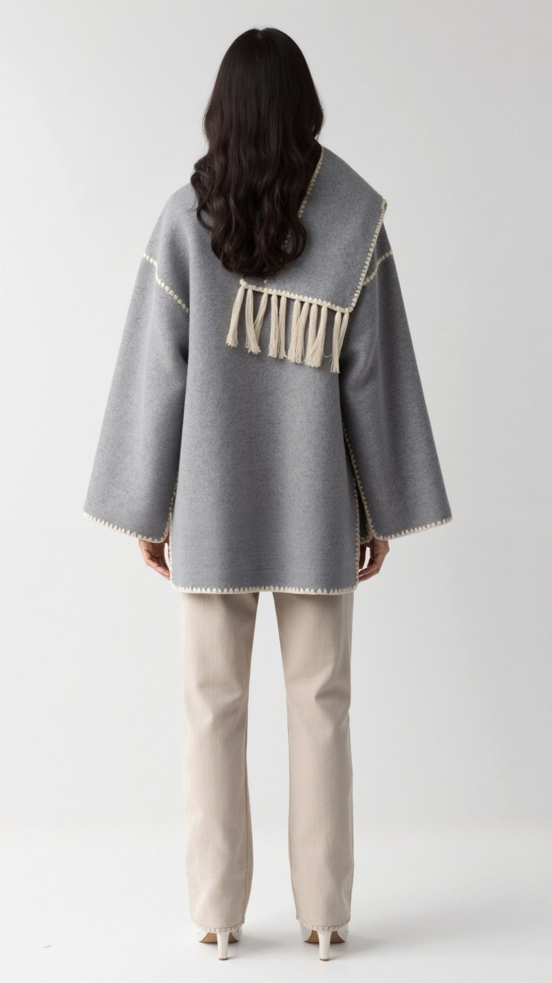 Catherine Kontrastbesetzte Schaljacke 1