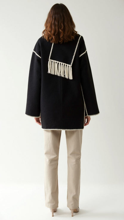 Catherine Kontrastbesetzte Schaljacke 6