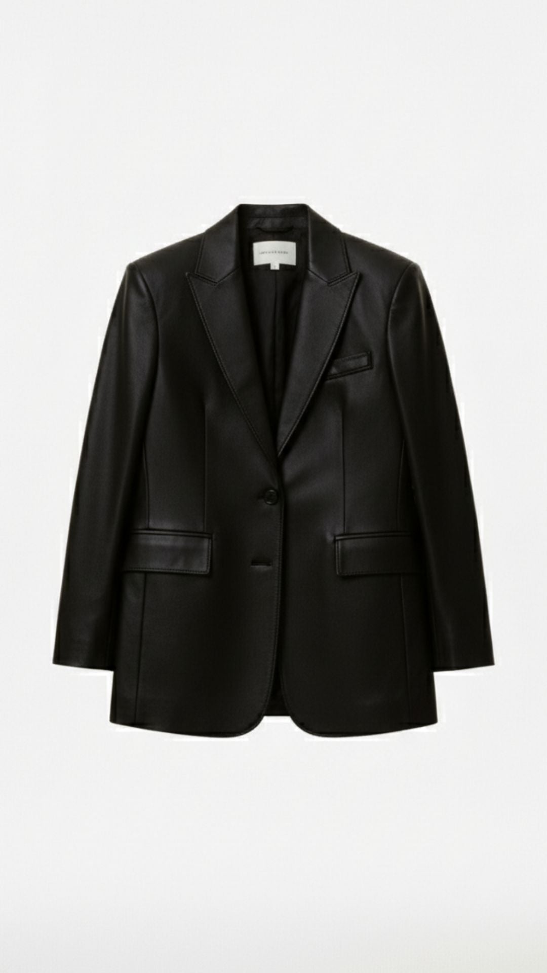 Catherine Oversized Lederblazer 2