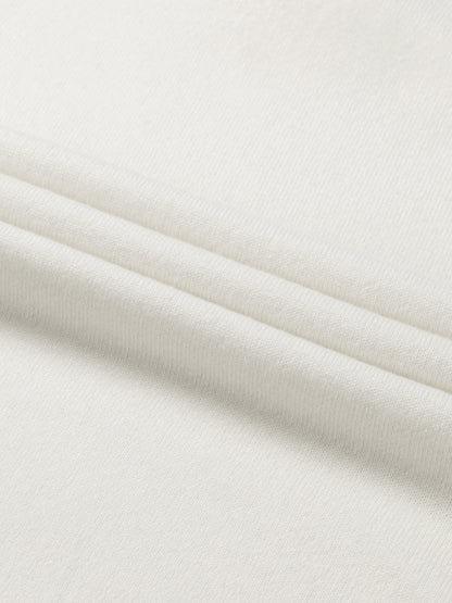 Elfenbeinfarbener Rollkragenpullover 3