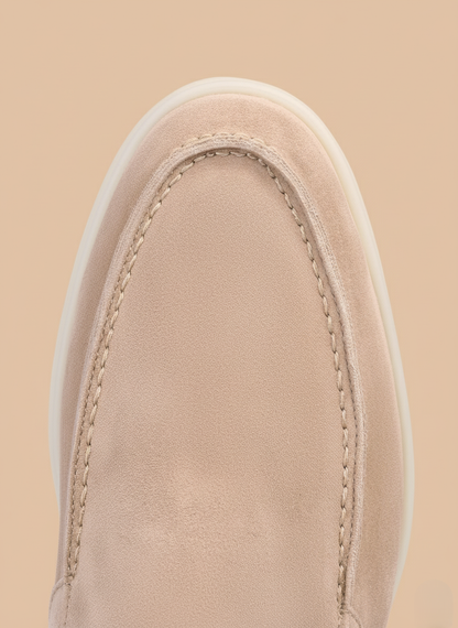 Hellbeige Yacht-Loafer - Mit angenehmer Passform