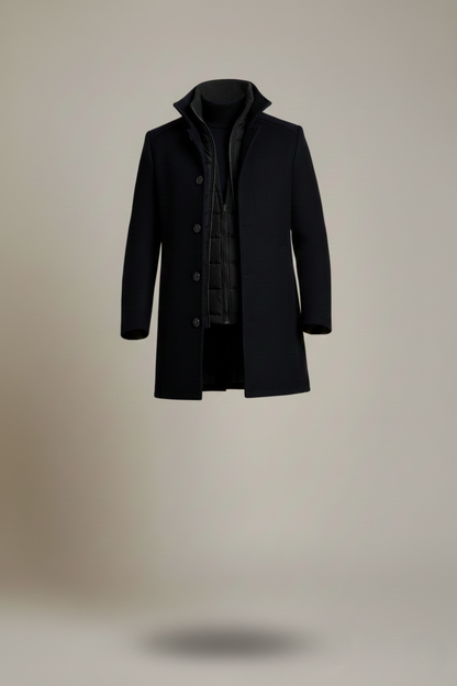 Tim Royal Herren Mantel - Wärmender Luxus für Wintertage