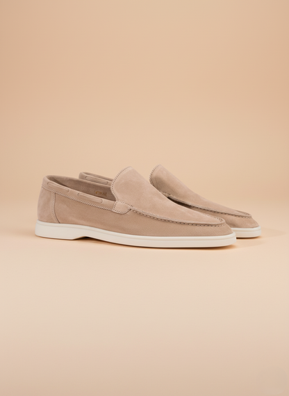 Hellbeige Yacht-Loafer - Mit angenehmer Passform