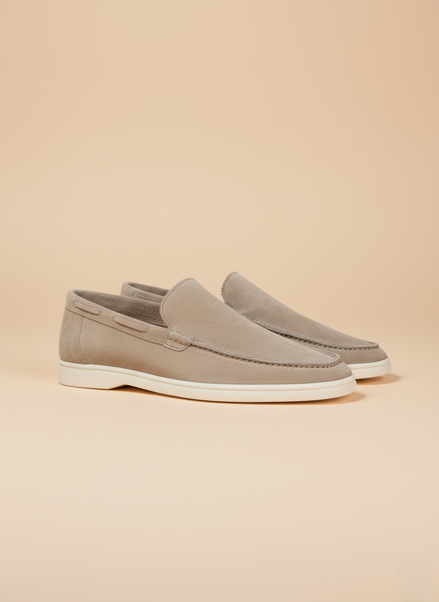 Royal Loafer Hellgrau - Angenehm weiche Herren Loafer