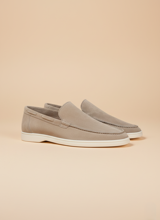 Royal Loafer Hellgrau - Angenehm weiche Herren Loafer