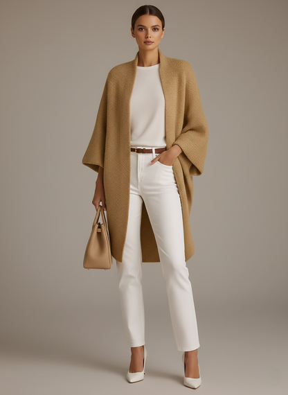 Laura Oversize Strickjacke - Sanft und Kuschelig warm