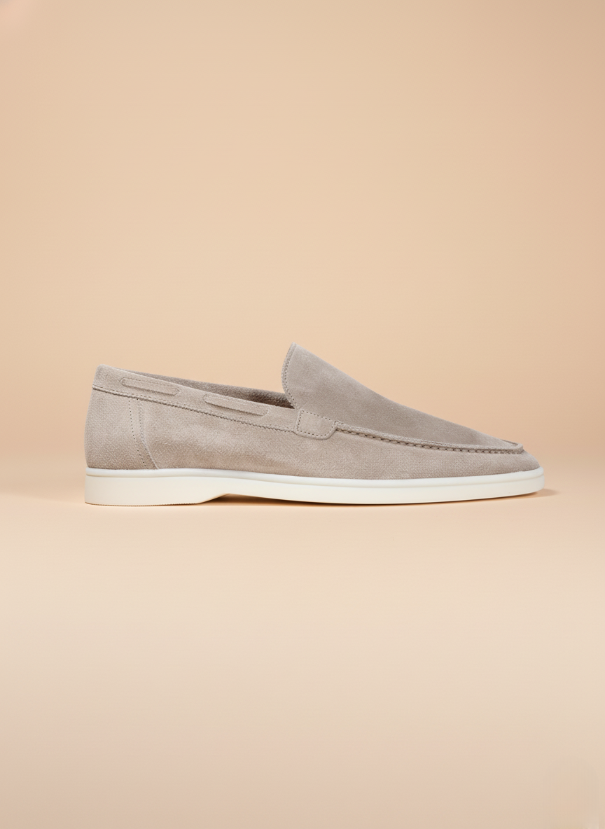 Royal Loafer Hellgrau - Angenehm weiche Herren Loafer