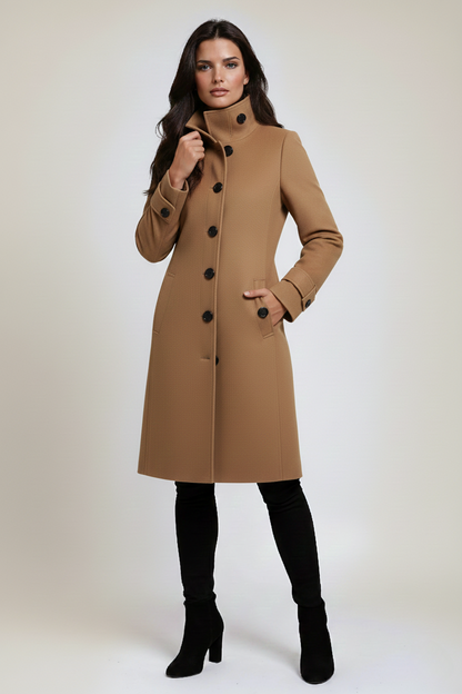 Alaska luxuriöser Wintermantel Lang - Elegantes Auftreten an kalten Wintertagen