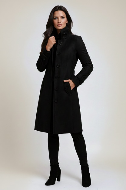 Alaska luxuriöser Wintermantel Lang - Elegantes Auftreten an kalten Wintertagen