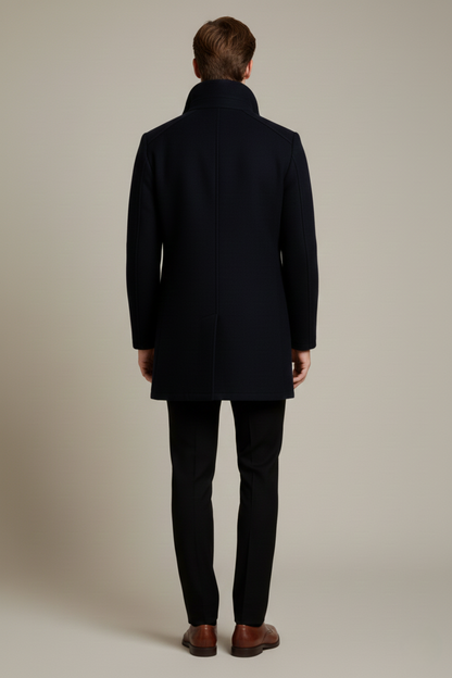 Tim Royal Herren Mantel - Wärmender Luxus für Wintertage