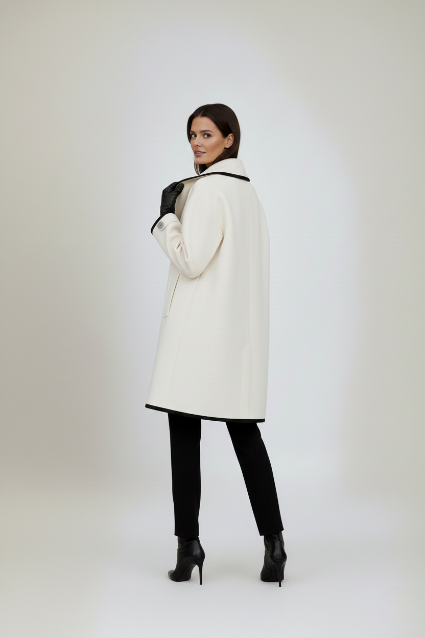 Diana Wintermantel Damen - Warmer und angenehmer Mantel