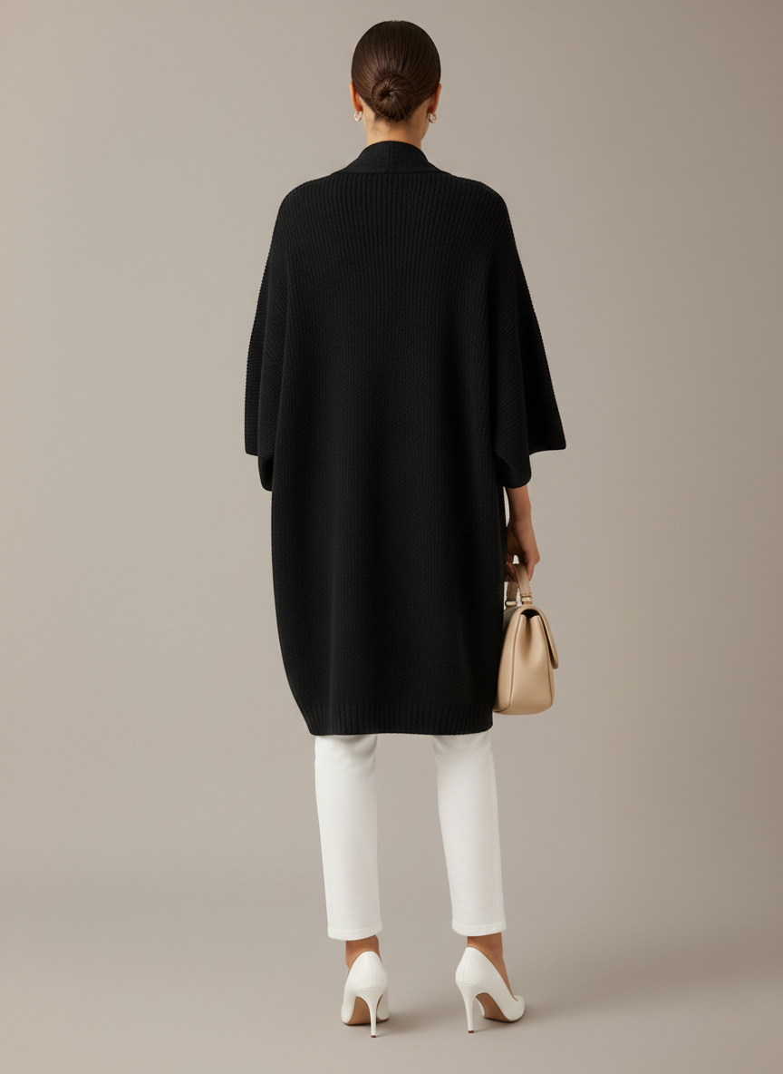 Laura Oversize Strickjacke - Sanft und Kuschelig warm