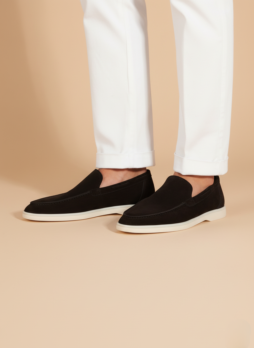 Schwarze Royal Loafer - Angenehme weiche Passform