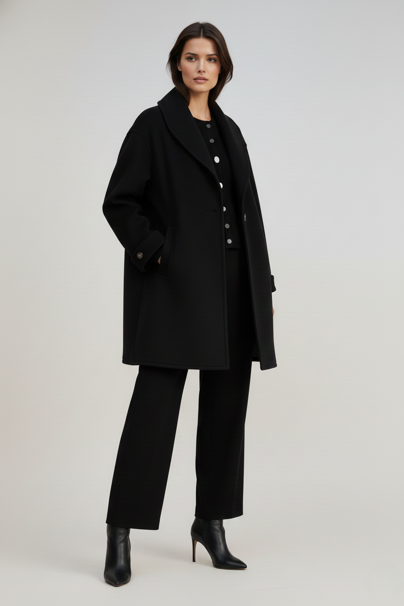 Diana Wintermantel Damen - Warmer und angenehmer Mantel