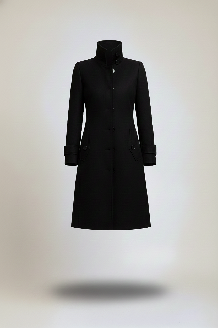 Alaska luxuriöser Wintermantel Lang - Elegantes Auftreten an kalten Wintertagen