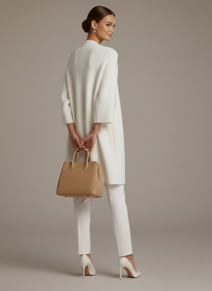 Laura Oversize Strickjacke - Sanft und Kuschelig warm