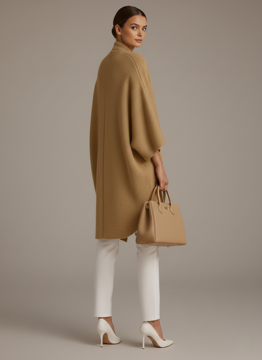 Laura Oversize Strickjacke - Sanft und Kuschelig warm