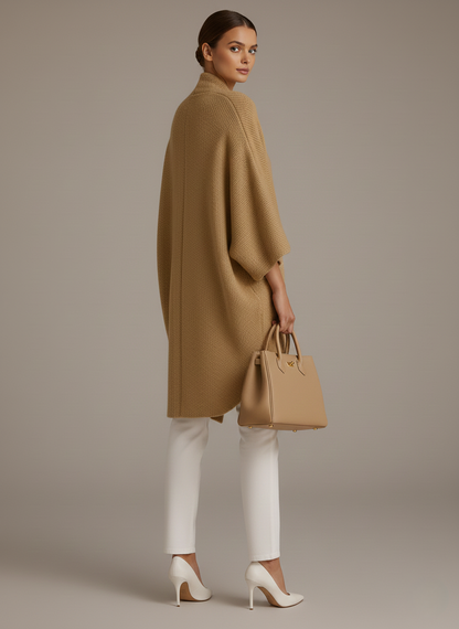 Laura Oversize Strickjacke - Sanft und Kuschelig warm