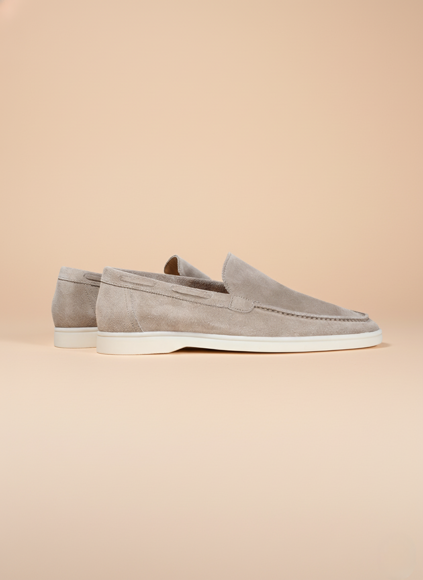 Royal Loafer Hellgrau - Angenehm weiche Herren Loafer