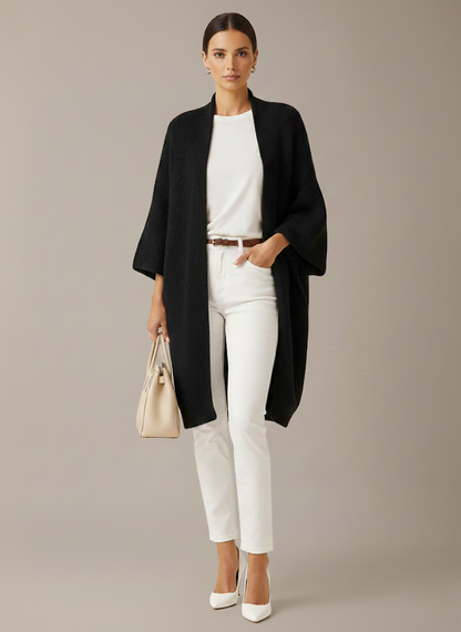 Laura Oversize Strickjacke - Sanft und Kuschelig warm