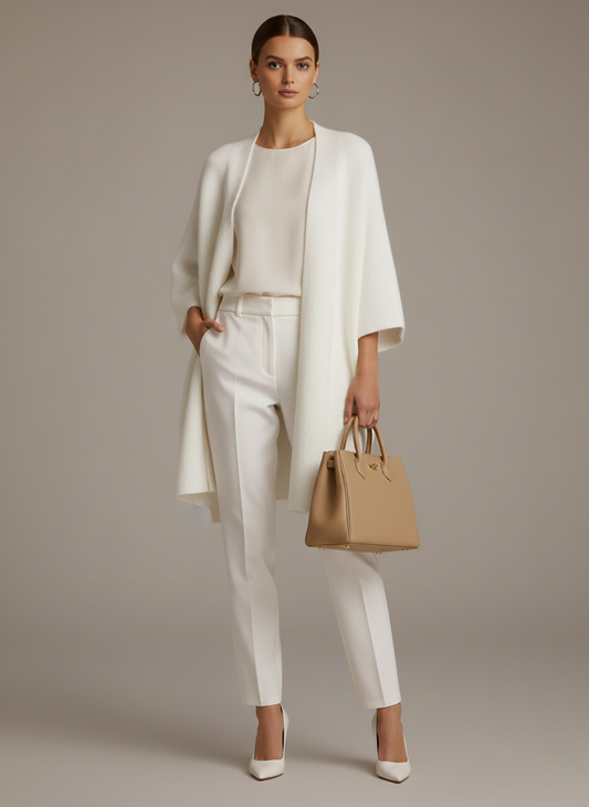 Laura Oversize Strickjacke - Sanft und Kuschelig warm