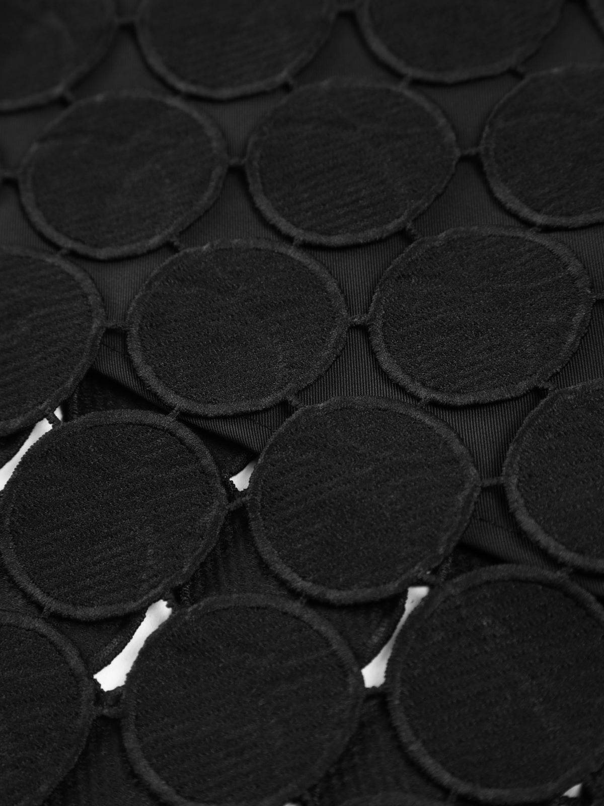 Lasergeschnittener, mehrteiliger, doppellagiger Rock 5