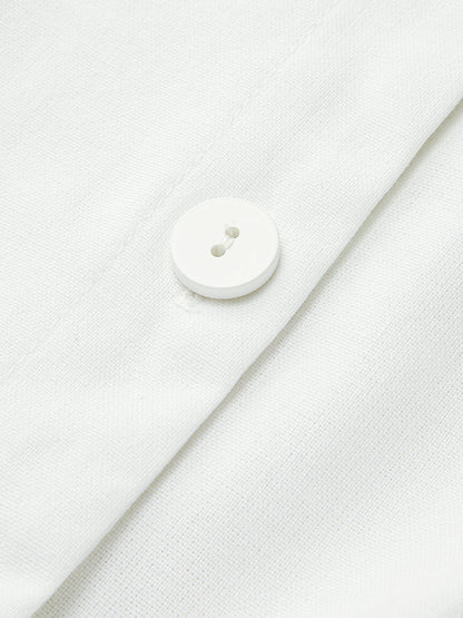 Tanktop aus Leinenmischgewebe mit Knopfleiste 7