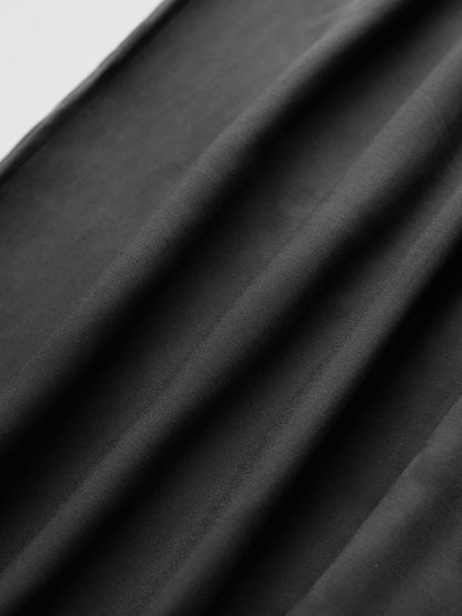 Übergroße, hochtaillierte Hose mit Bundfalten vorne 8